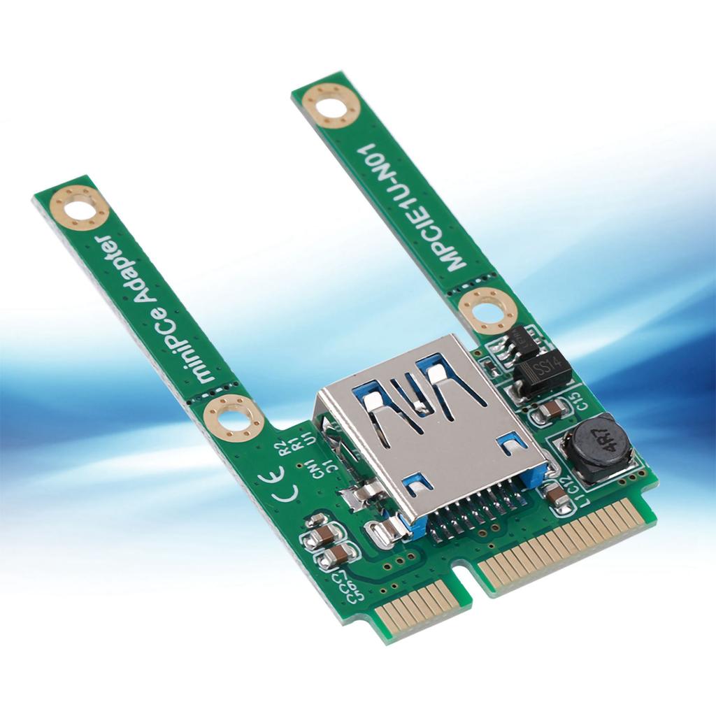 mSATA To USB Conversion Card Mini PCI E Expansion Converter Adapter USB2.0 mPCI E