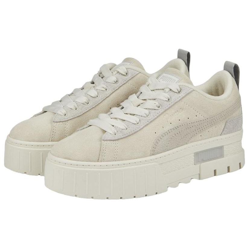 Puma Wmns Mayze First Sense Women's Cream Gray Sneakers 388565-01