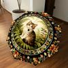 1PC cat, floral Umbrella-8-Rib Reinforced, Automatic Open, Lightweight & Durable, Cute Fashion Accessory for Outdoor-K1255