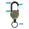 1 шт. прочный выдвижной значок для удостоверения личности с катушкой-карабином брелок для ключей с брелоком для инструментов на открытом воздухе J3J2