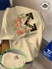 2026 New Summer Unisexs Tshirt  100 Pure Cotton Printed Pattern Versatile Trendy Simple And Loosefit