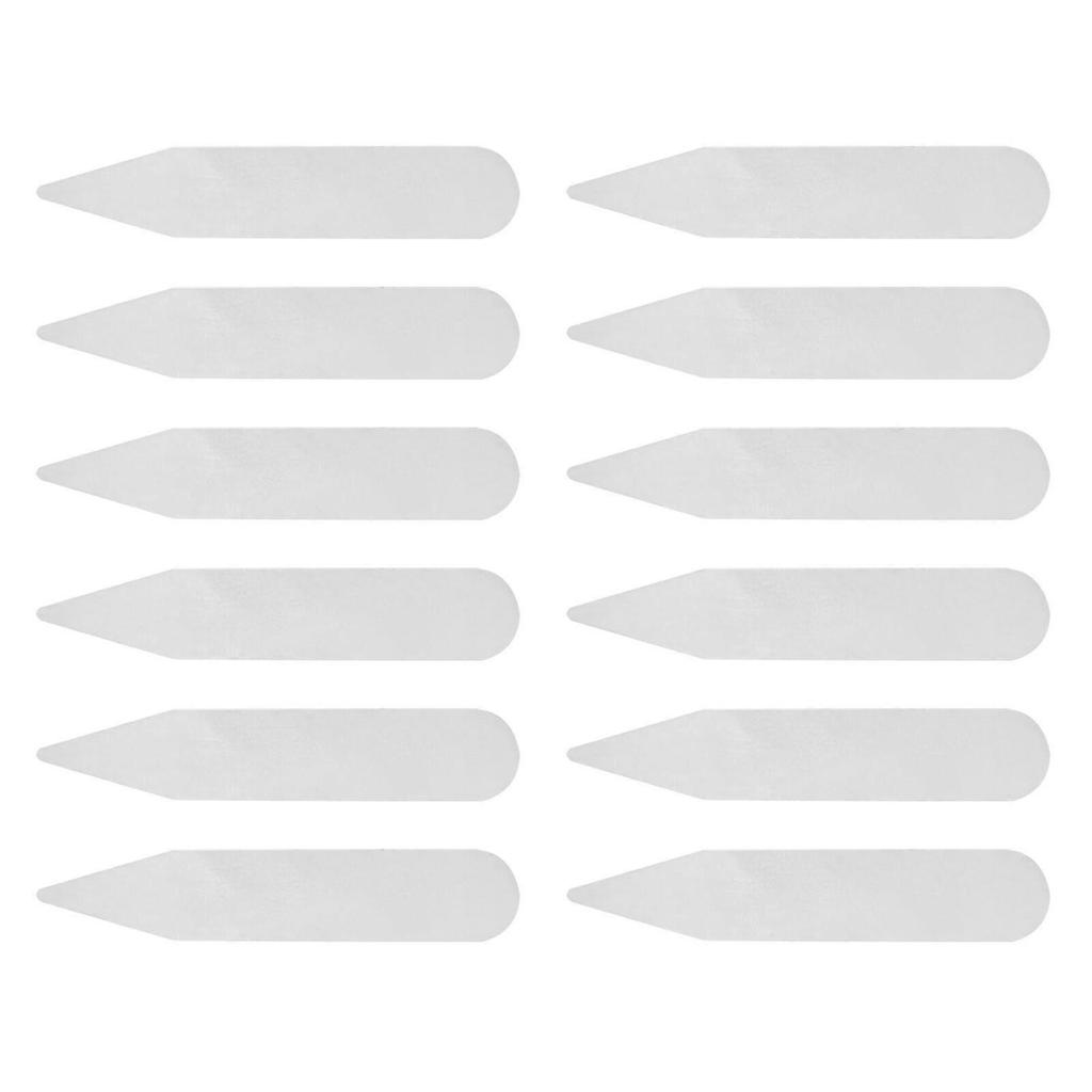 300 Pcs Mens Stuff Collar Holder Collar Strip Stay Shirt Collar Stays Collar Plastic Inserts Plastic Shirt Stays