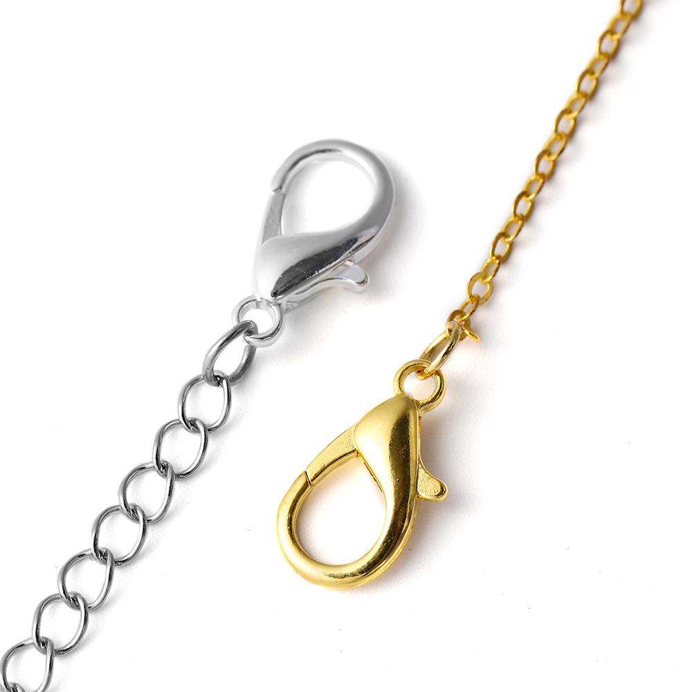 50pcs/lot Jewelry Findings Alloy Lobster Clasp Hooks For Jewelry Making Necklace Bracelet Chain DIY Supplies Accessories