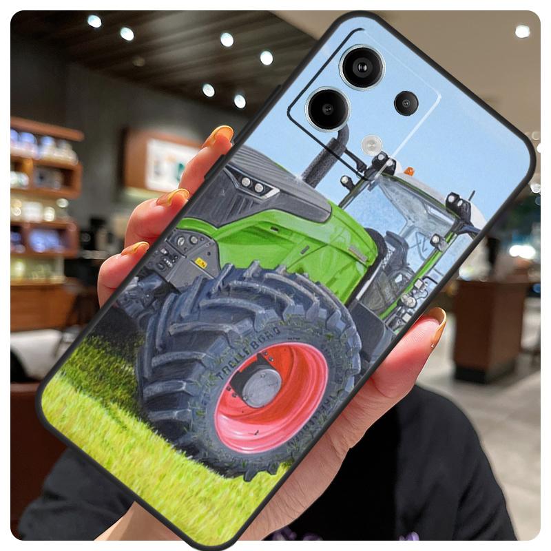 Фермерский Трактор Чехол Для Xiaomi Redmi Note 14 10 11 12 13 Pro 11S 12S Чехол Для Redmi 15 C 14C 10C 12C 13C