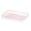 Прозрачный складной пищевой контейнер для хранения пельменей, яиц и вонтонов в морозильнике или холодильнике