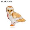 New Design Cute Owl Acrylic Brooches Pins for Women Cartoon Animal Birds Brooch Badge Lapel Pin Fashion Party Jewelry