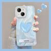 Applicable To Apple 15 Mobile Phone Case Summer Iphone14promax Oil Painting Love Stand 13 Feather Yarn 12 High-end 11