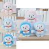 Adorable Doraemon Plush Keychain Cute Cat Doll Backpack Charm For Kids