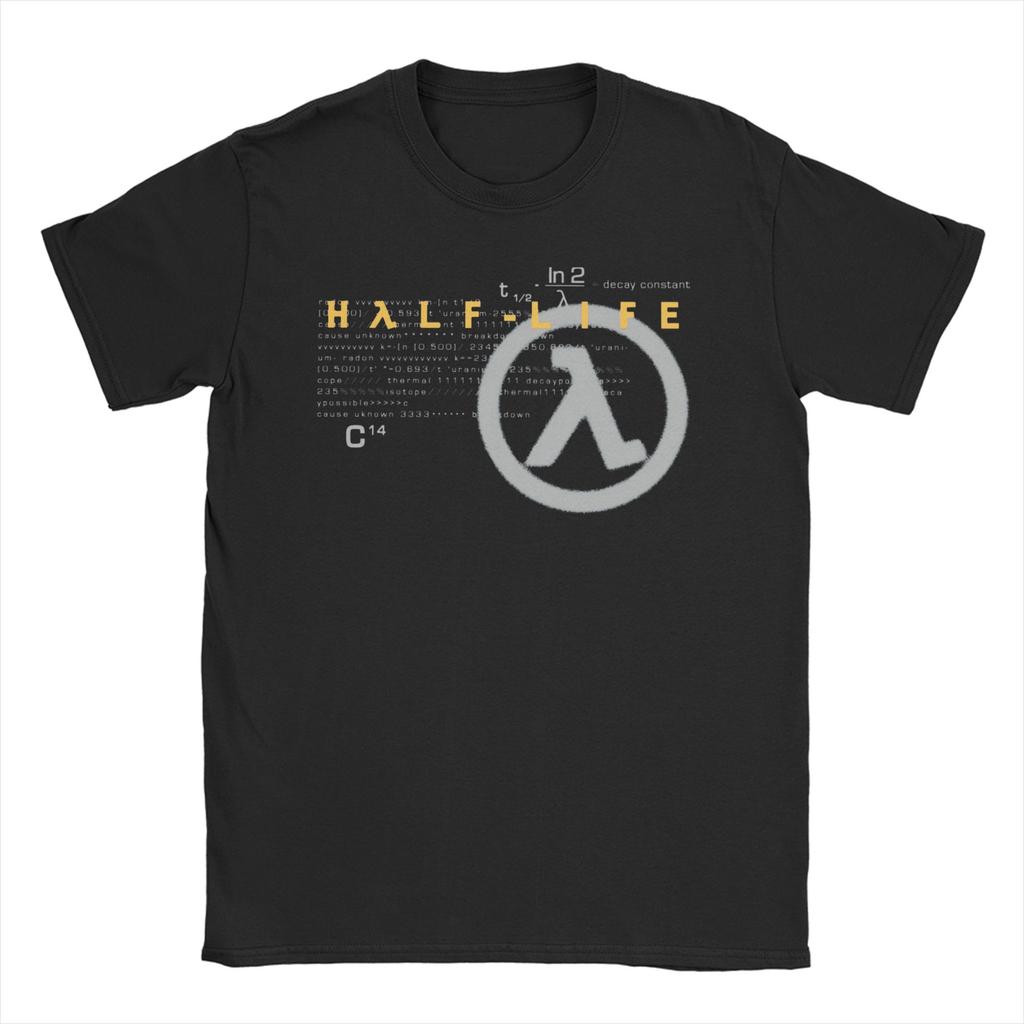 Унисекс ЖЕНСКИЕ футболки Half Life 2 Combine Гранж Креативные хлопковые футболки с коротким рукавом Футболка с круглым вырезом Топы Новое поступление