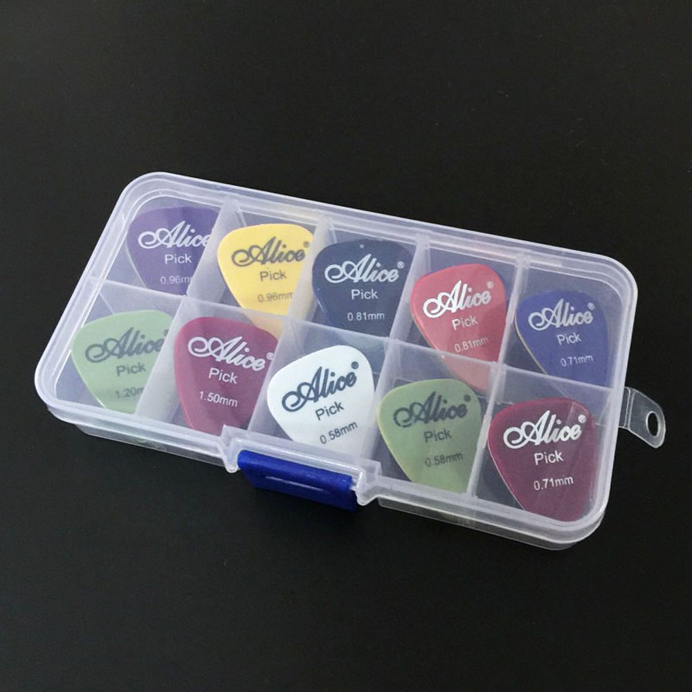 Light Weight Multiple Color Bass 1 Box ABS Guitar Picks Mediator Guitar Accessories Plectrum