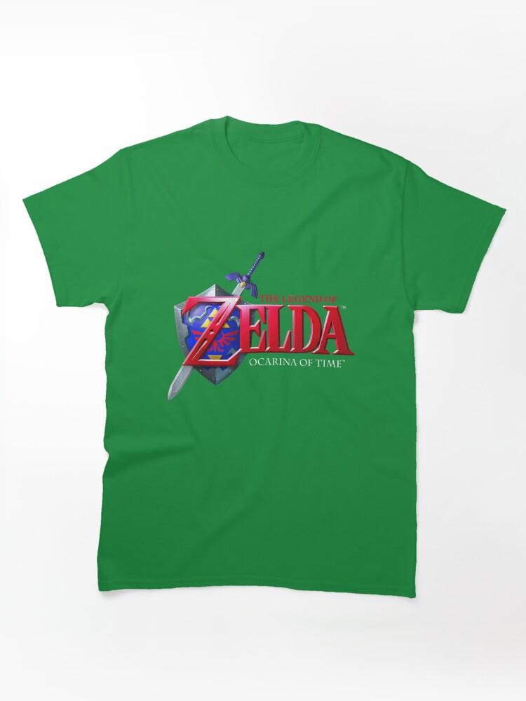 The Legend of Zelda Time Travel Quest Classic Logo Classic Unisex T-shirt