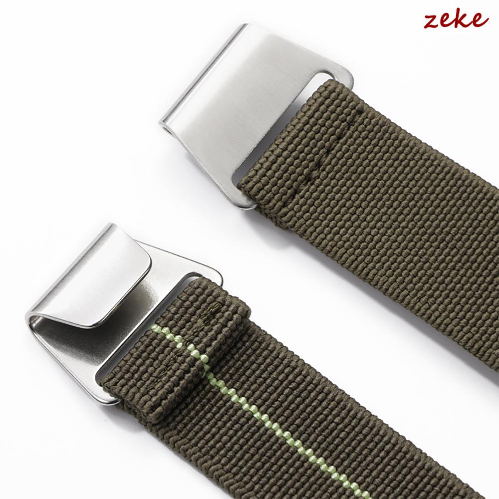 French Military Parachute Comfortable Elastic Nylon Watch Band 18mm 20mm 22mm for Seiko for Tudor for Rolex Strap Sport Bracelet
