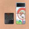 Милый Чехол BuBu DuDu для Samsung Z Flip7 6 Galaxy Чехол Ударопрочный Z Flip5 Z Flip3 4 5G Жесткая Крышка Телефон TPU PC Жесткий Funda