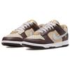Nike Dunk Low Light Orewood Brown Women Sneakers White DX6060-111