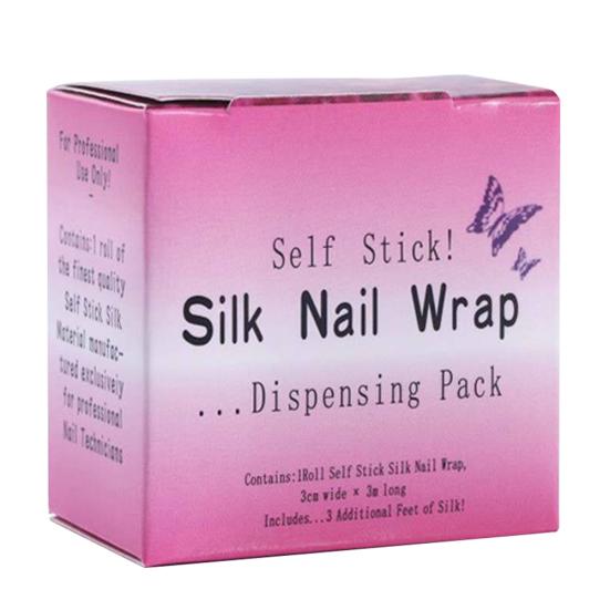 Шелковая пленка для ногтей, стекловолоконные наклейки, протектор для ногтей, самоклеящаяся лента