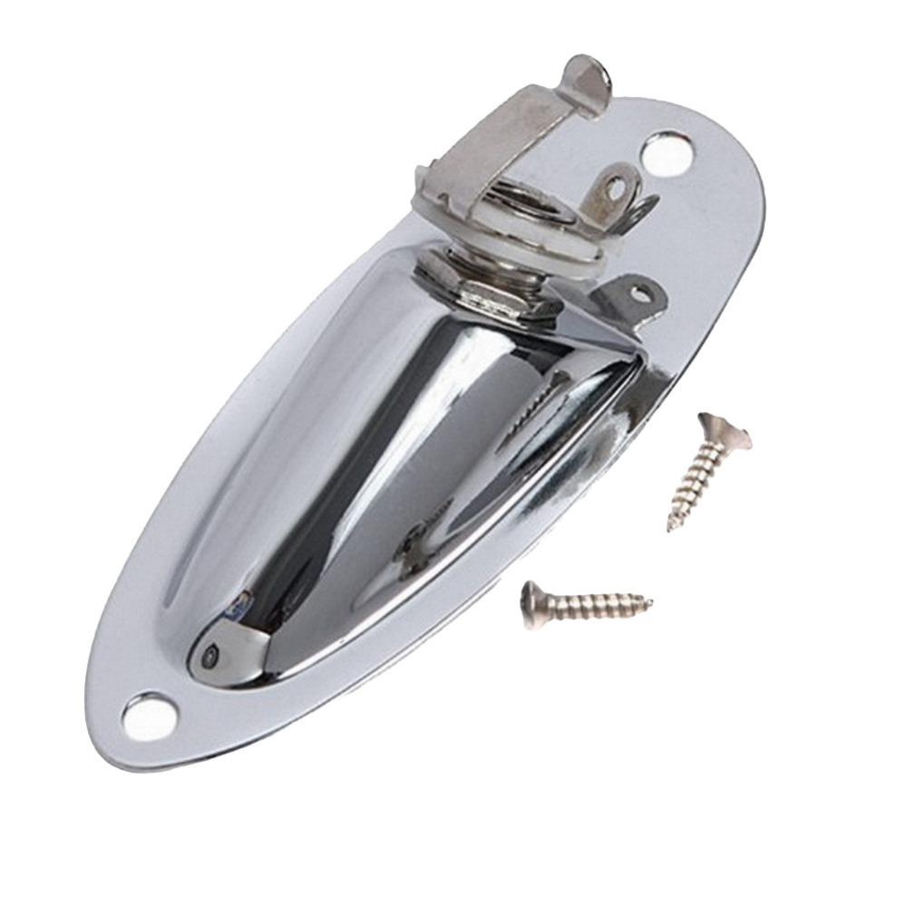 Professional Electric Guitar Jack Plate Guitar Parts 6.35mm Guitarra Pickup  Musical Instrument