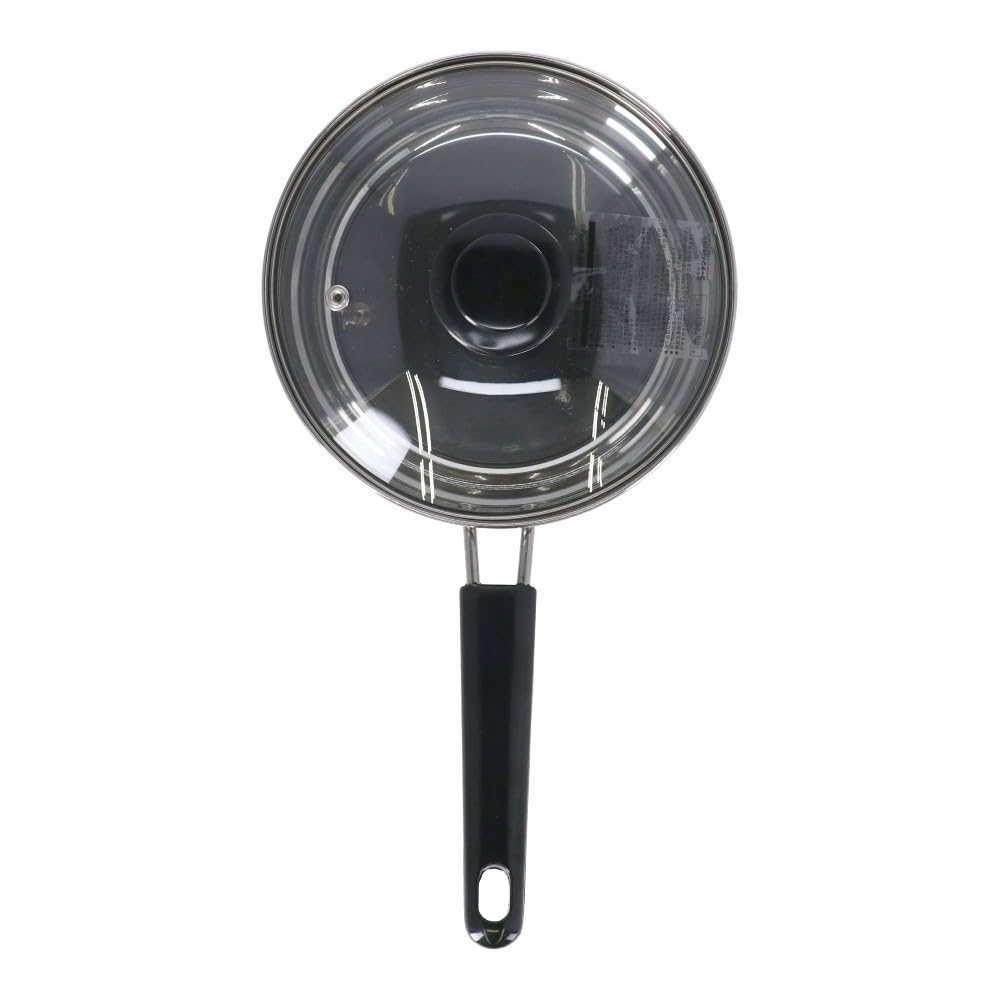 Konan Original IH Compatible Saucepan with Triple-Layer Aluminum Bottom, 18cm (KHM05-8128)