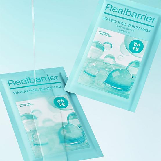 Real Barrier Водяная гиалуроновая сывороточная маска 25 мл*10 шт.