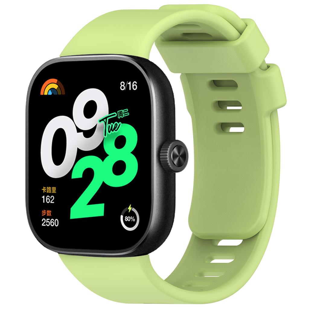 Силиконовый ремешок для Redmi Watch 4 Аксессуары ремешка спорт correa Запасной ремень Оригинальный браслет для Xiaomi mi band 8 pro Ремешок