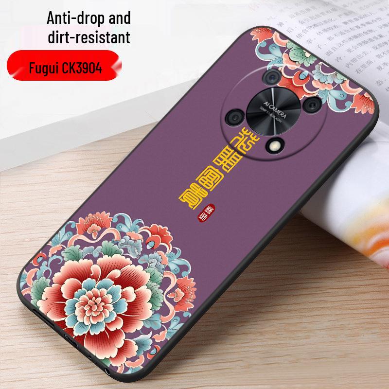 Модный Мультяшный Защитный Чехол для Huawei Enjoy 50 Pro CTR-AL00 - Стильный и Простой для Мужчин и Женщин 5G.