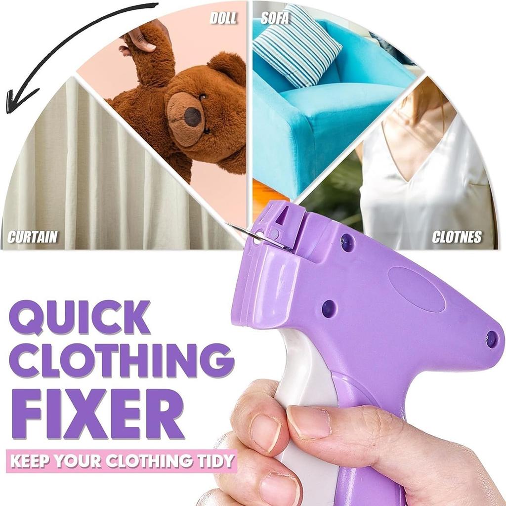 Fine Stitch Stitchy Quick Clothing Fixer for Clothes Micro Tagging Clothing Mini Speedy Sticky Sewing Hemming Tool 4
