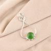 Natural Green Cat's Eye Gemstone 925 Solid Silver Jewelry Light Weight Pendant PP-40-44