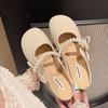 New Spring and Summer Evening Shoes Flat Women's Outer Wear Versatile with Skirt Soft Sole Bag Head Half Slippers
