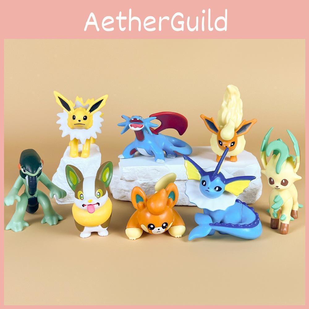 Toy Anime Eeveelution Model Pvc Miniatures For Gift And Home Decor
