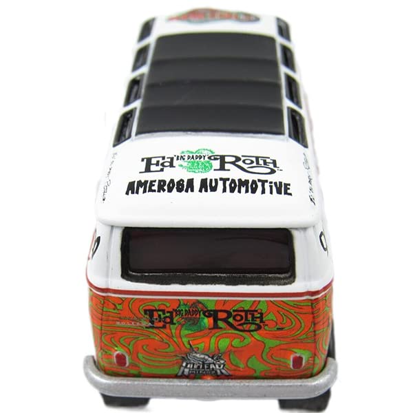 Johnny Lightning 164 Rat Fink 1965 VW Samba Bus Zinger - Эксклюзив SUPERCON - Миниатюрная машинка Rat Fink