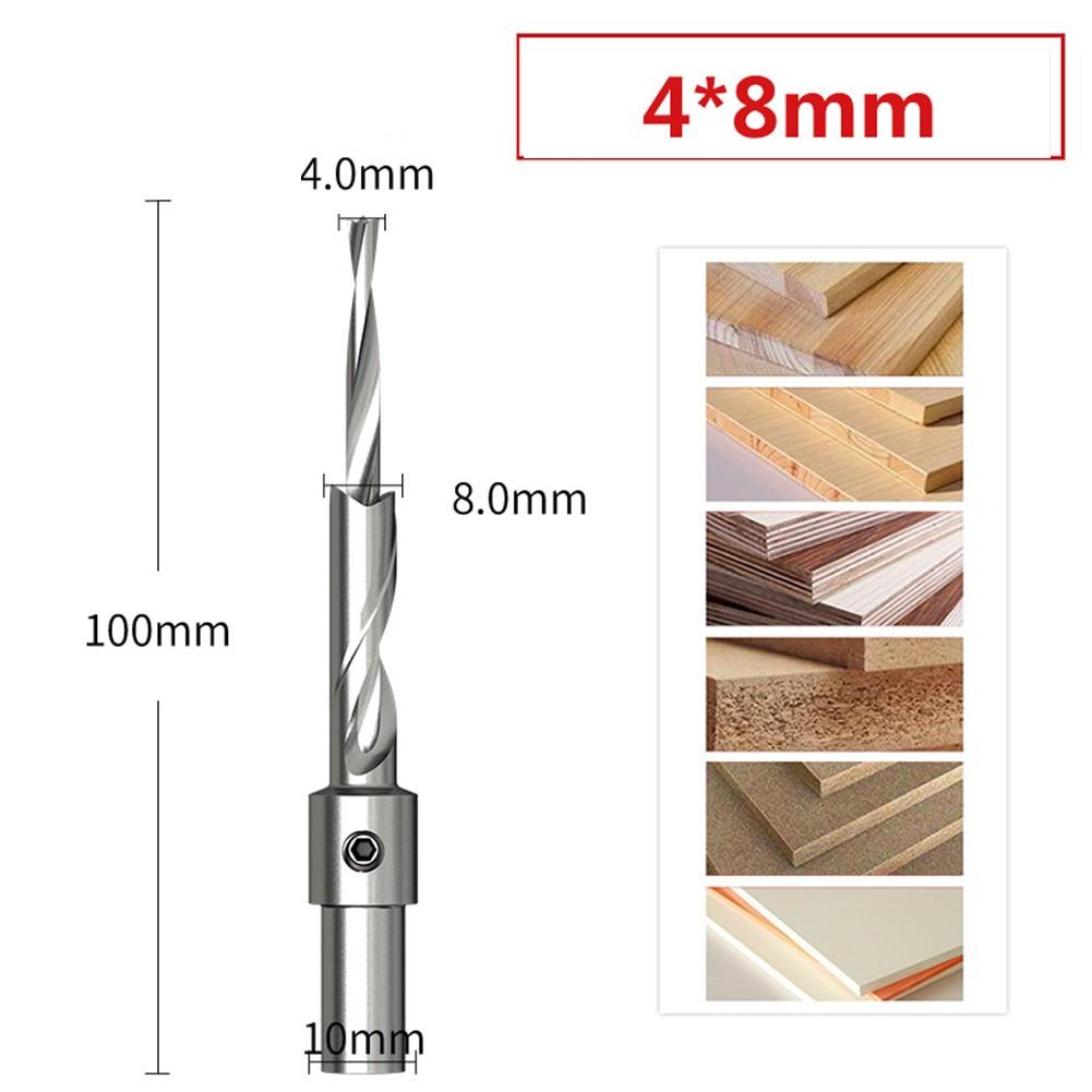 Professional Woodworking Tool Double Hole Opener Countersink Drill Bit