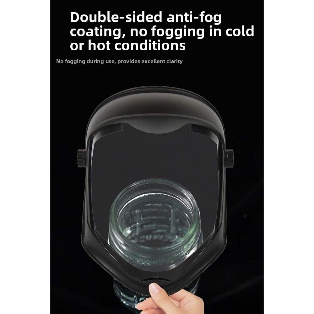 Anti Fog Safety Visor Anti Splash Welding Mask Reusable Transparent Mask Outdoor Use