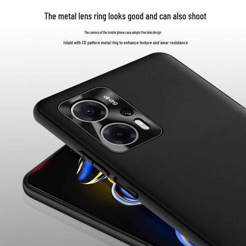 Чехол из жидкой кожи для Redmi Note 11T Pro — защитный чехол от падения