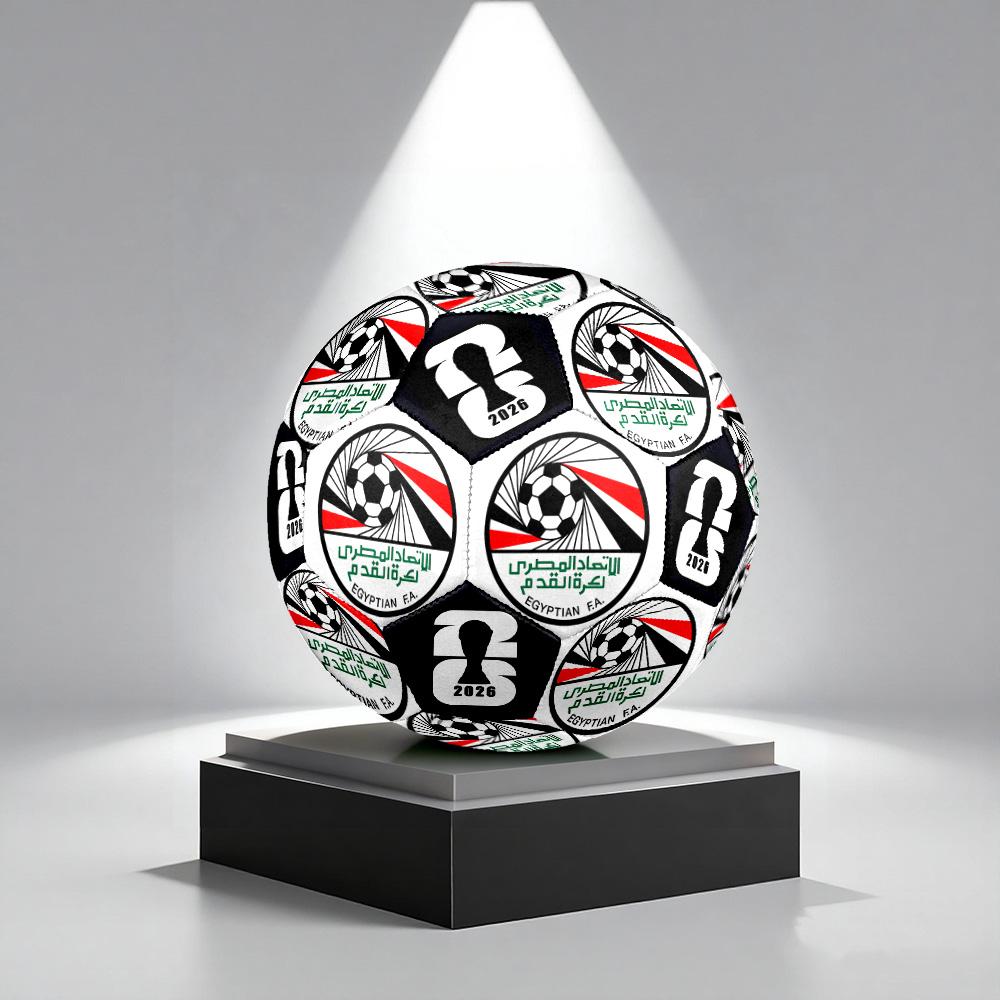 1pc Egyptian Football Size 5 Soccer Ball Professional Match Training Football Indoor &Outdoor Sports Ball Club Training Ball Lightweight Durable y15