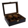 10 Grids Wooden Watch Box Jewelry Display Storage Holder Organizer Watch Case Jewelry Dispay Watch Box