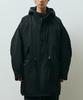 Publicifure Washed Nylon M65 Fishtail Parka_Black