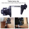 Hardware LED Light Accessories Bracket Clamp Camera Flash Holder Desk Lamp Clip Light Holder