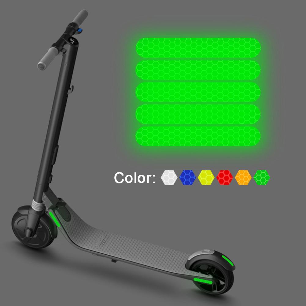 4 шт. светоотражающие наклейки для электрического скутера Ninebot ES1 ES2 ES3 ES4 E22 E25