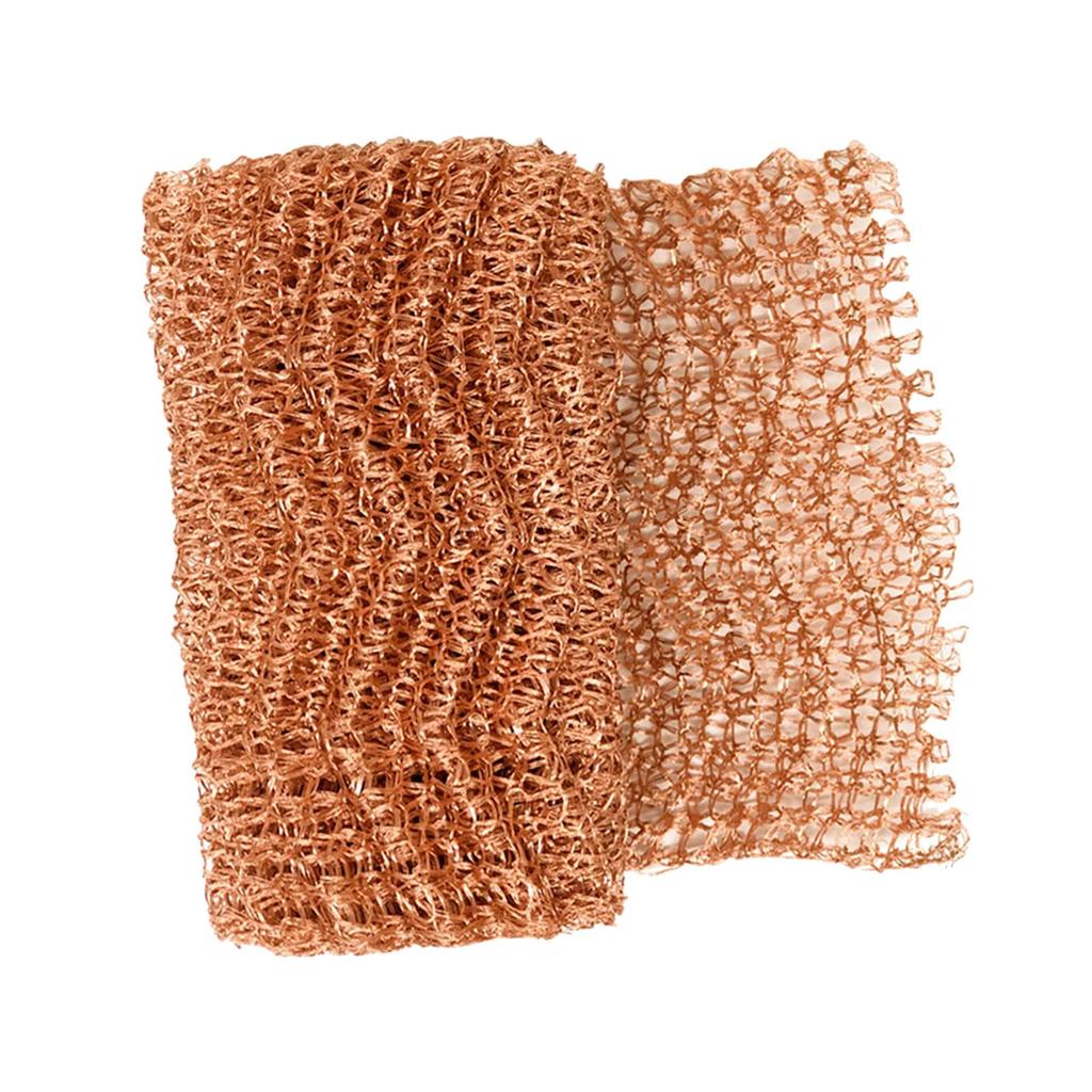 Фильтры для паров из медной сетки в рулонах 12,7 см x 6 м, устойчивые к ловушкам для улиток, медная вязаная проволочная сетка