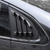 For Chevrolet Malibu 2016-2025 Car Rear Louver Window Side Shutter Cover Trim Sticker Vent Scoop ABS Carbon Fiber Accessories