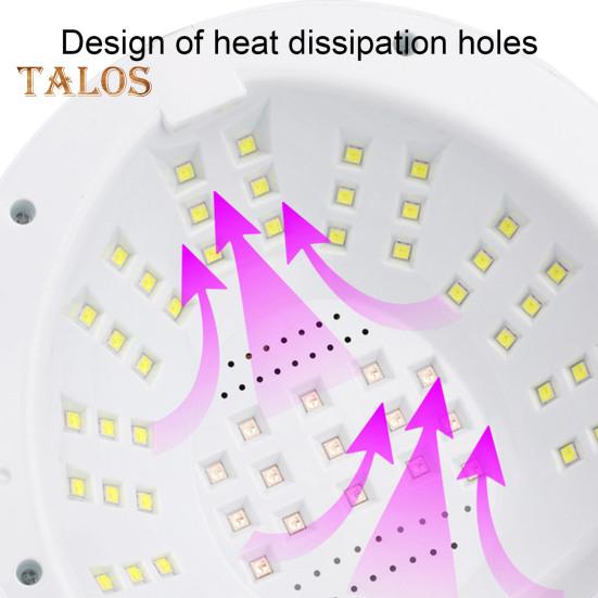 TALOS Профессиональный прибор для лечения ногтей с инфракрасным и синим светом для онихомикоза и сушки гель-лака