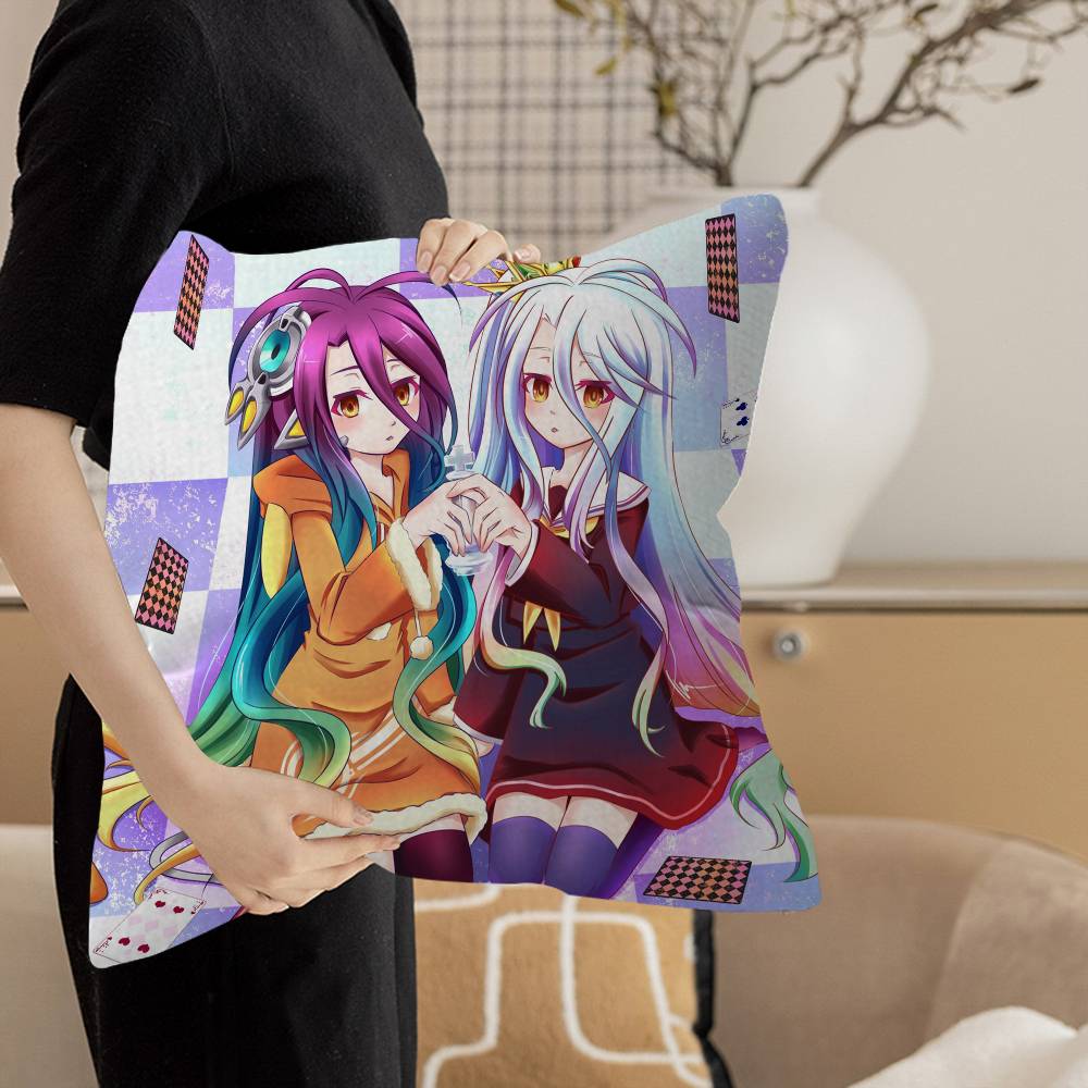 Чехол на подушку Game No Game No Life Наволочка Обивка Диван Декоративная подушка для дома Чехол для подушки
