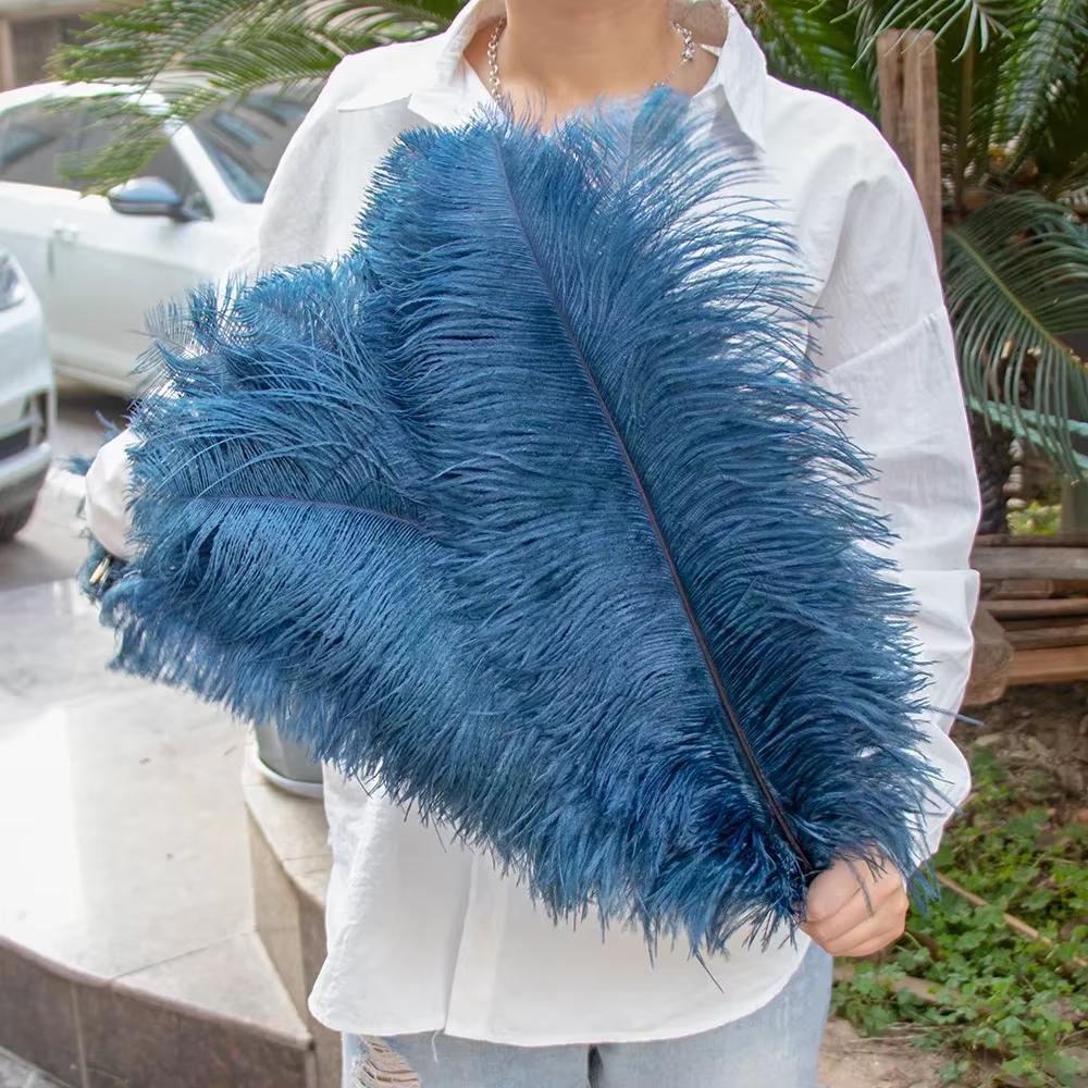 15-60Cm Natural Ostrich Feathers | High-Quality For Diy, Wedding, Party, Stage, Costume & Home Decor | Various Colors Available
