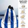 Wigan Crest Flannel Blanket, Soft Polyester, Modern Design, All-Season for Camping, Travel, Gifts for holidays or birthdays