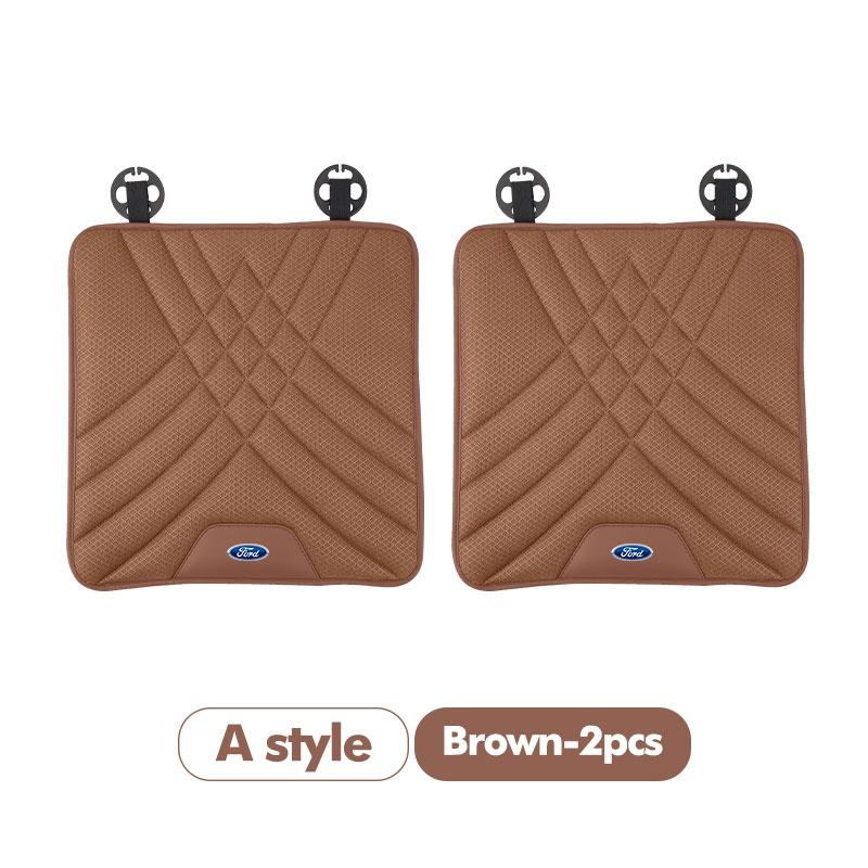 For Ford Car Styling Seats Cushion Ice Silk Elevating Pad Increase Cushion Focus mk2 mk3 mk4 Fiesta Ranger Mondeo S-MAX Kuga