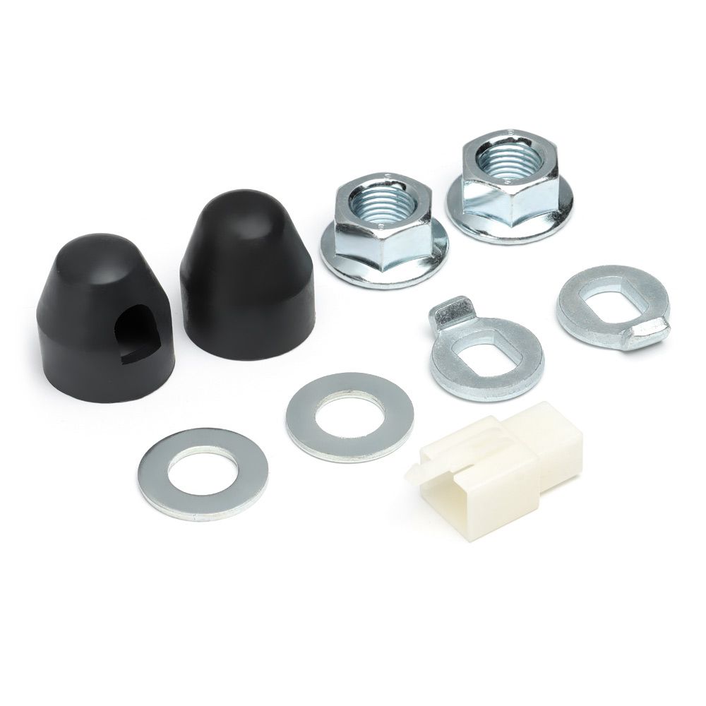 Детали для электровелосипедов Гайка двигателя Ось двигателя Стопорная шайба/проставка Втулка электровелосипеда EBIKES Стопорная гайка M12/M14