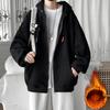 Кардиган с капюшоном, свитер, мужская куртка на весну и осень, мужская подростковая повседневная свободная спортивная куртка