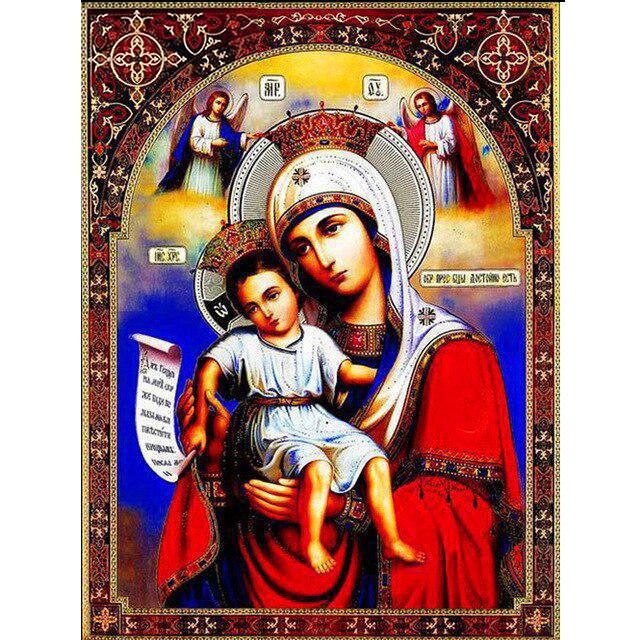 Алмазная вышивка 5D религиозная тематика