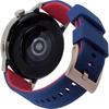 ERBORD Universal Silicone Strap 20mm, Dual Color, Blue / Red / Rose Gold