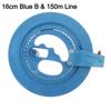 Outdoor Game Fying Kites Round Blue String Flying Winder Fire Wheel Handle Tool Kite Reel