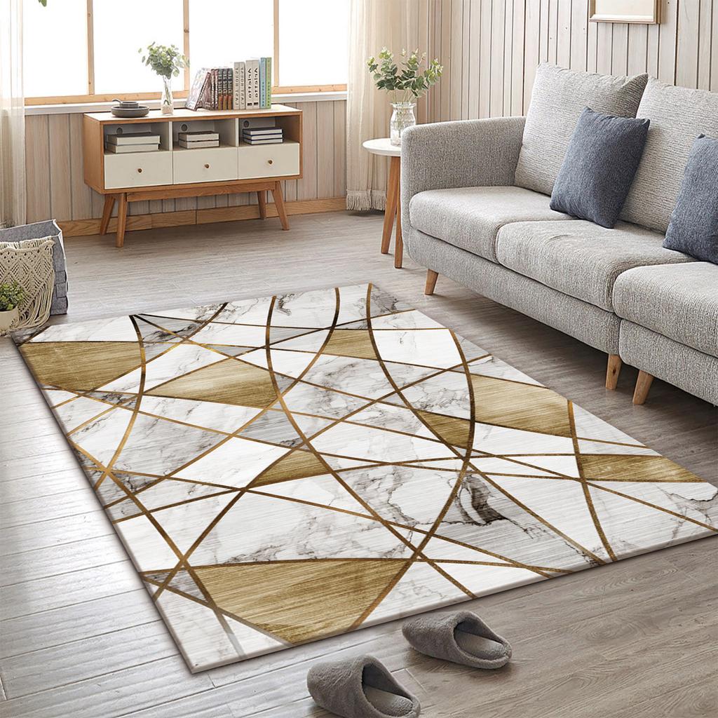 Nordic Гостиная Минималистичные линии Ковер Спальня Журнальный столик Шкаф Коврики на пол Коврики у двери